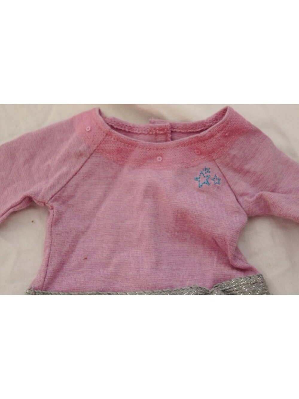 American Girl Doll 5 pc Clothing Lot JLY Sweater Hoodie Pants Dress Shirt - Picture 5 of 14